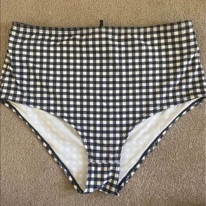 Jcrew High Waisted Bikini Bottom